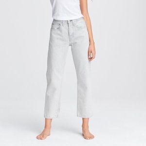 Rag & Bone Maya High Rise Ankle Straight Jeans